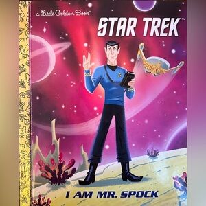 BUNDLE & SAVE 🛸 Star Trek Little Golden Book - I Am Mr. Spock